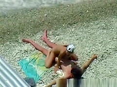 Caught on the beach.