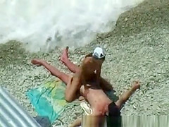 Caught on the beach.