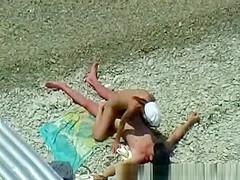 Caught on the beach.