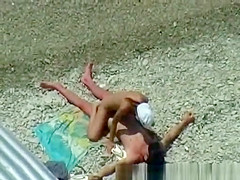 Caught on the beach.