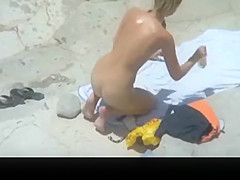 GF Gets good massage then fucked on beach