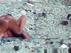 Nudist mature couple spied fucking