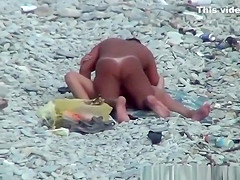 Nudist mature couple spied fucking