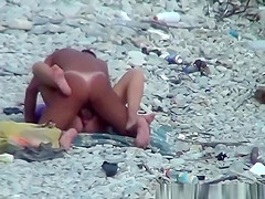 Nudist mature couple spied fucking