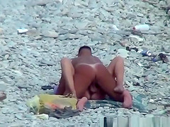 Nudist mature couple spied fucking