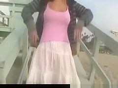 Showing pussy & boobs