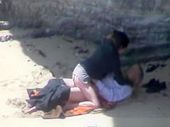 Caught on the beach