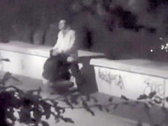 Teen couple having sex on the beach