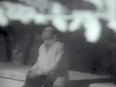 Teen couple having sex on the beach