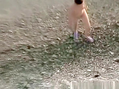 Nude couple beach fuck