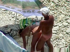 Old man fingers and fucks his mature wife
