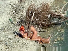 Woman blows her mans and rides it