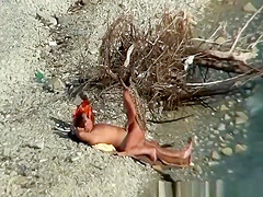 Woman blows her mans and rides it