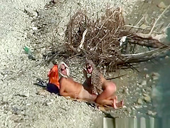 Woman blows her mans and rides it