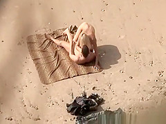 Horny nudists beach fuck