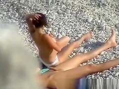 Voyeur Beach Blowjob
