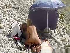 Nudist mature blowjob and fuck