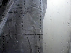 She was a bit cold under the shower