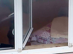 Cute girl pisses in the forest