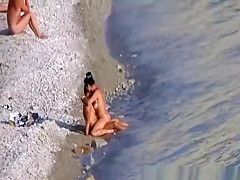 Nudist woman fuck and handjob