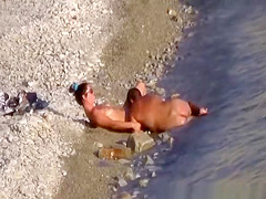 Nudist woman fuck and handjob