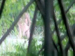 Horny nudist couple fucking