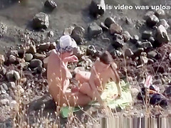 Big dick blowjob and beach fuck
