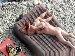 Oral sex anf fuck at beach