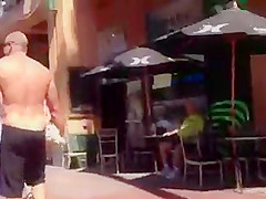 Nice round ass at the beach part 2