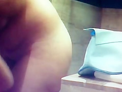 SWISS SLUT AFTER BEACH in hotel with tampon fun