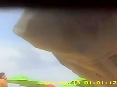 BIG ass on the beach