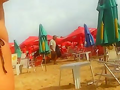 BIG ass on the beach