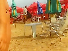 BIG ass on the beach