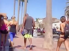 Voyeur ass at the beach  part 2