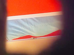 Mature taking a compsite shower part 1