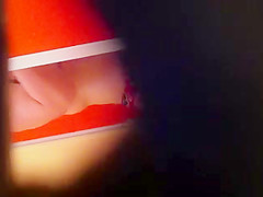 Mature taking a compsite shower part 1