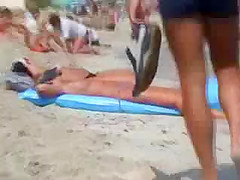 Pretty tits - beach girls