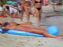 Pretty tits - beach girls