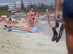 Pretty tits - beach girls