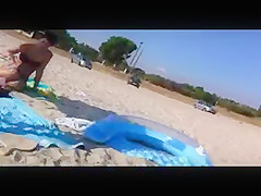 Blond Greek Ass at the beach