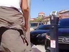 Voyeured two sexy asses at beach part 3