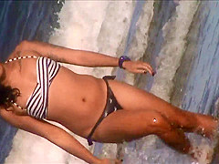 hot spanish beach body spy, hairy crotch shot 154