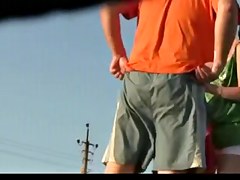 They love sunbathing naked on the wild beach