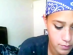 Beautiful junior girl in webcam