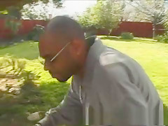 Horny pornstar Hot Water in hottest outdoor, black and ebony sex scene