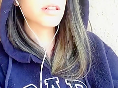 Best homemade Solo Girl, Outdoor porn clip