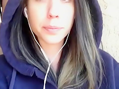 Best homemade Solo Girl, Outdoor porn clip