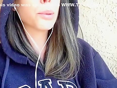 Best homemade Solo Girl, Outdoor porn clip