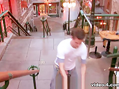 Candy Kiss & Xavier in Breakneck Steps Fucking - PegasProductions