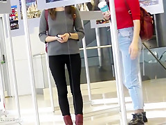 Beautiful red hair women - exibition